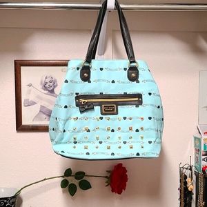 Teal Betsey Johnson bag